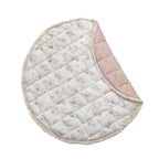 baby play mat flower patch in pinks pattern