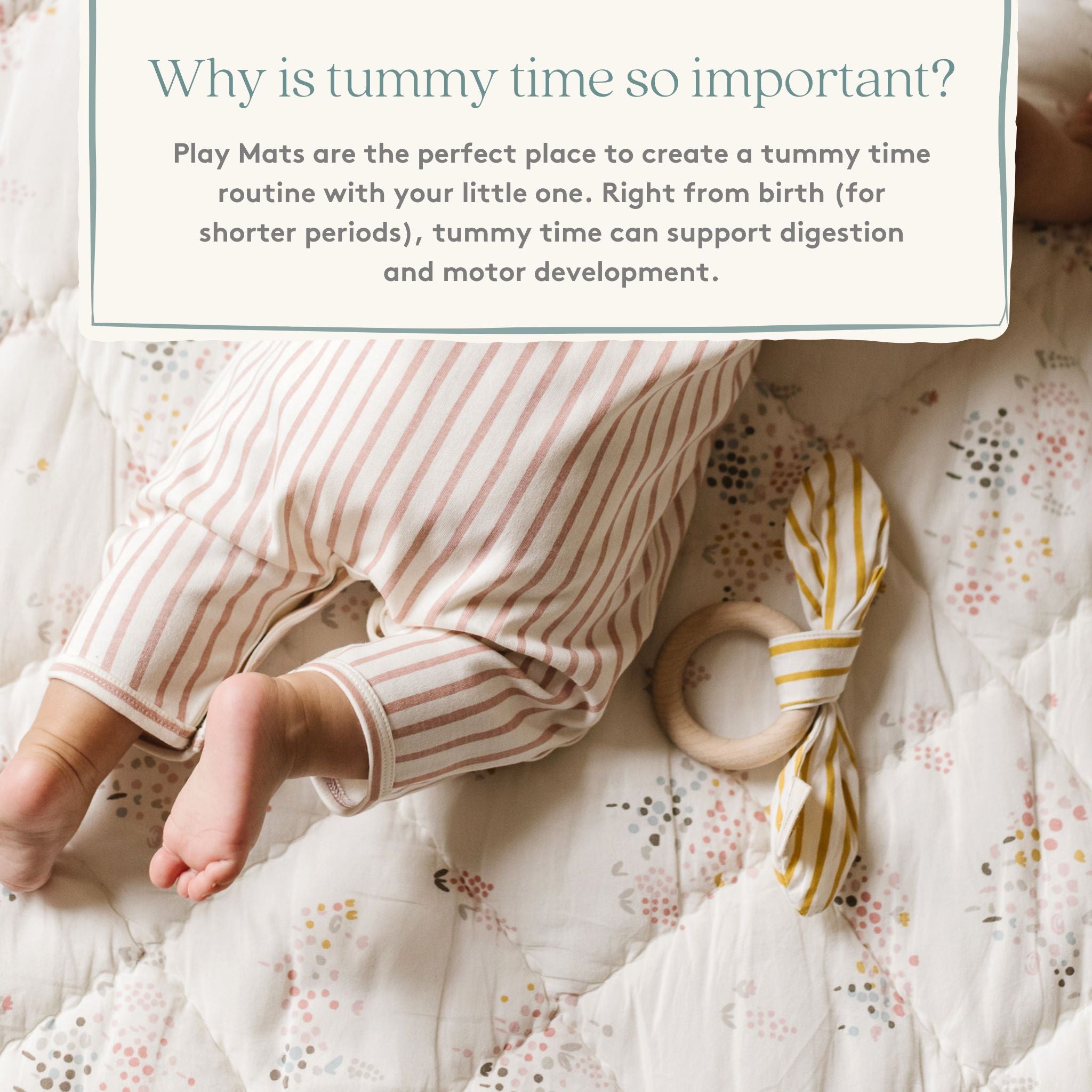 Baby Play Mat - Flower Patch