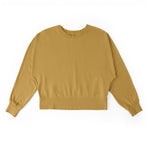 Pehr-Women's French Terry Sweatshirt-Dijon-4