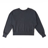 Women's French Terry Sweatshirt - Ink Blue