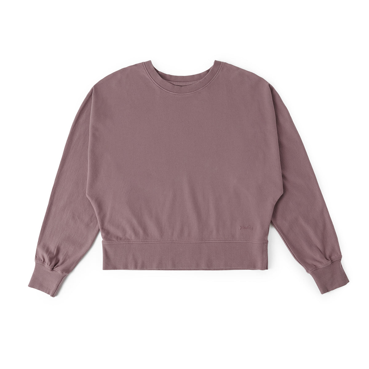 Pehr-Women's French Terry Sweatshirt-Plum-5