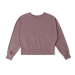 Pehr-Women's French Terry Sweatshirt-Plum-5