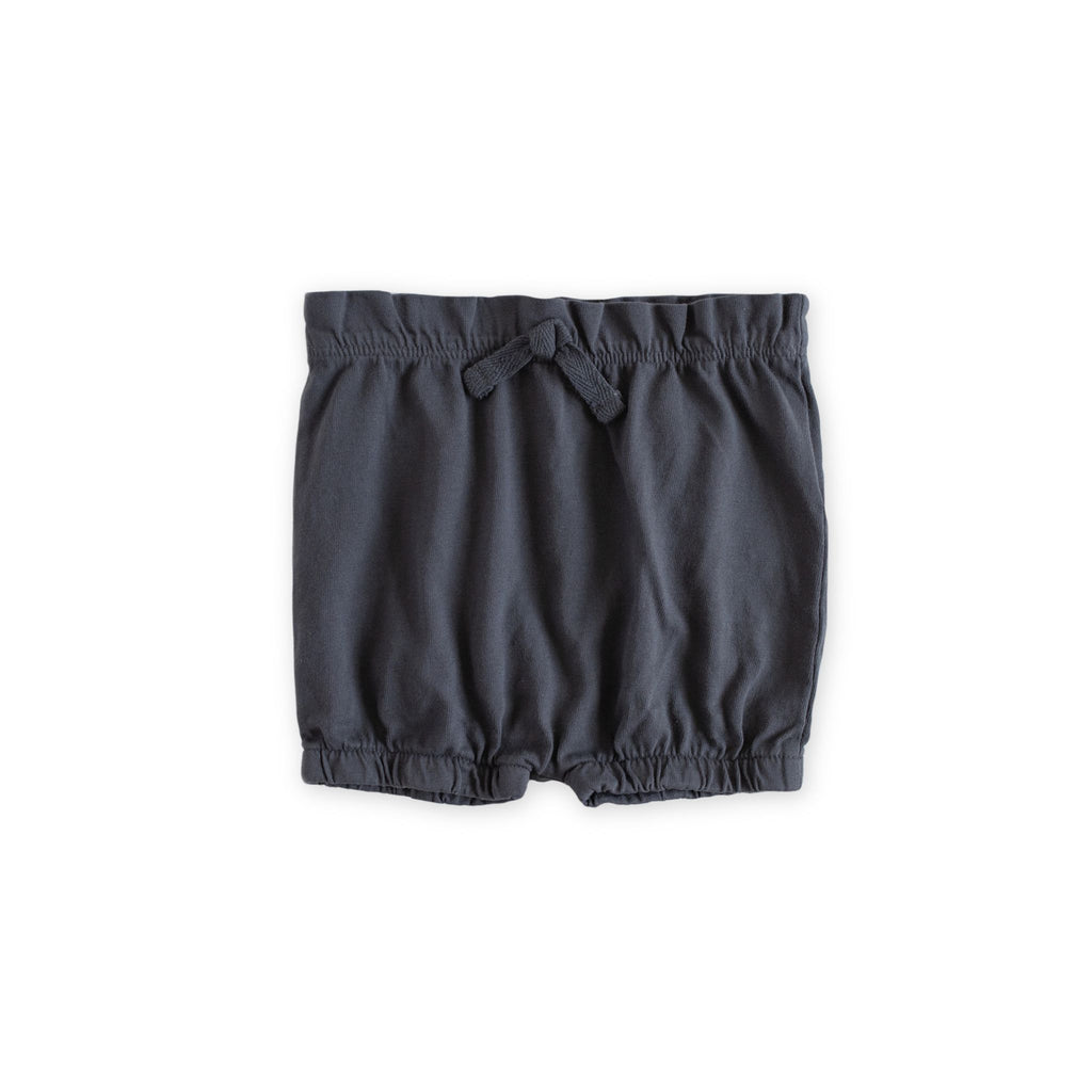 garment dye bloomer short ink blue in blues pattern pehr