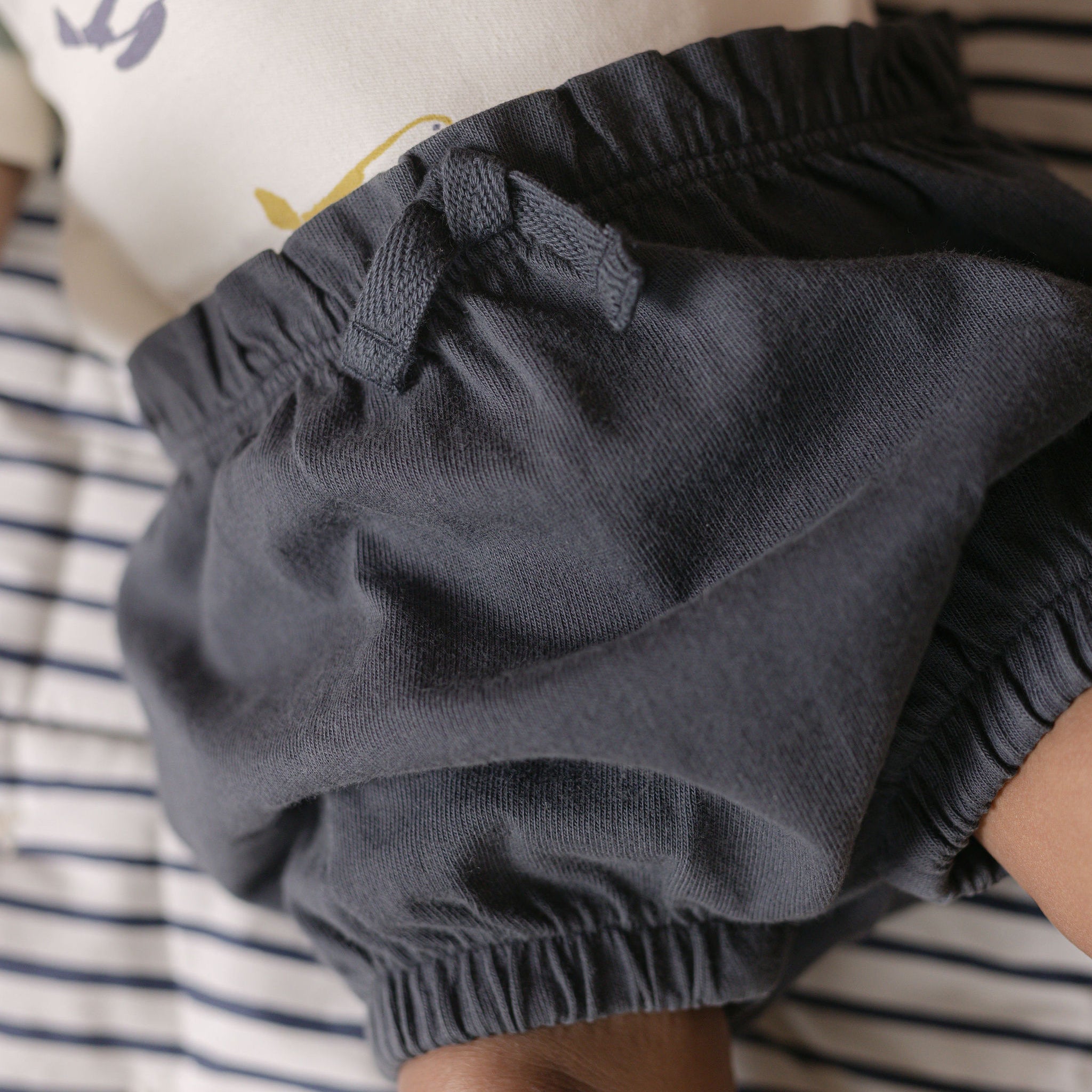 Pehr-Garment Dye Bloomer Short-Ink Blue-4