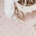 hatchling crib sheet fawn