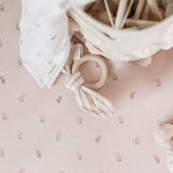 hatchling crib sheet fawn