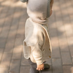 Pehr-Toddler Wool Knit Balaclava-Natural - Sage-3