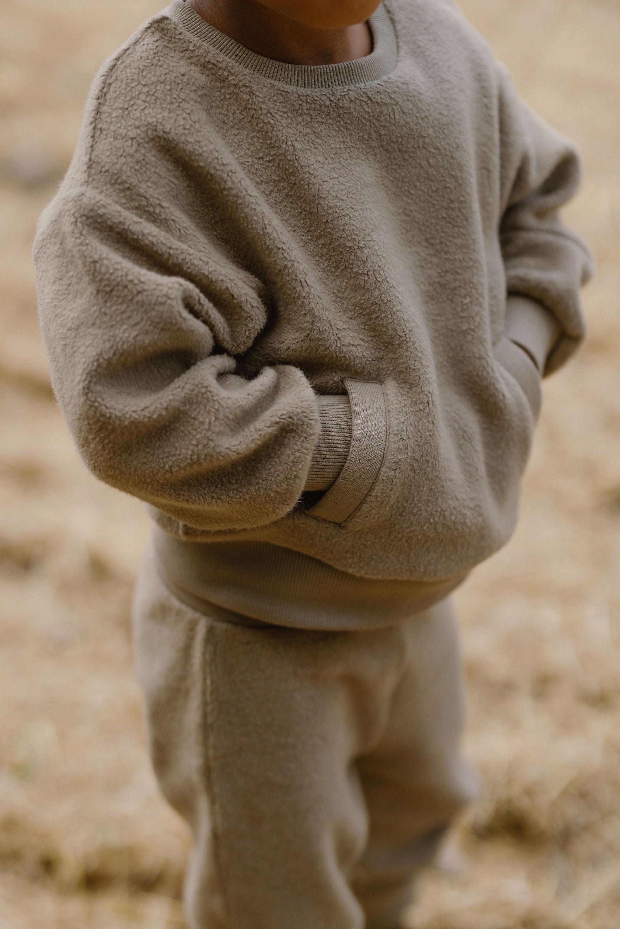 Teddy Fleece Set - Moss