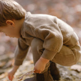 Teddy Fleece Set - Moss