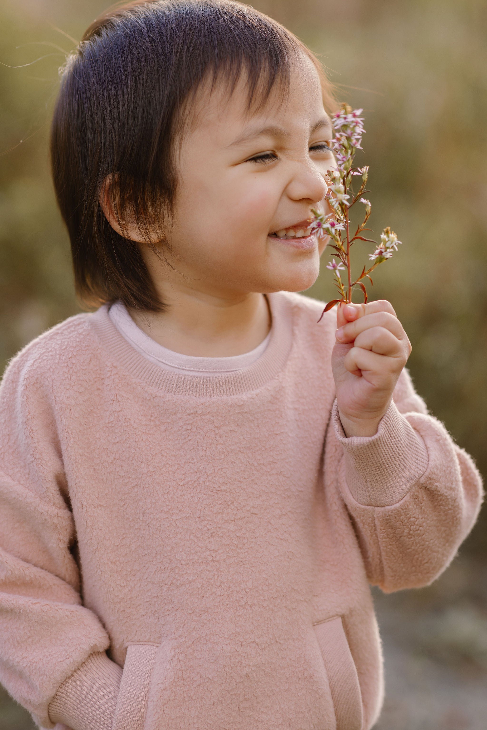 Teddy Fleece Set - Rose Pink