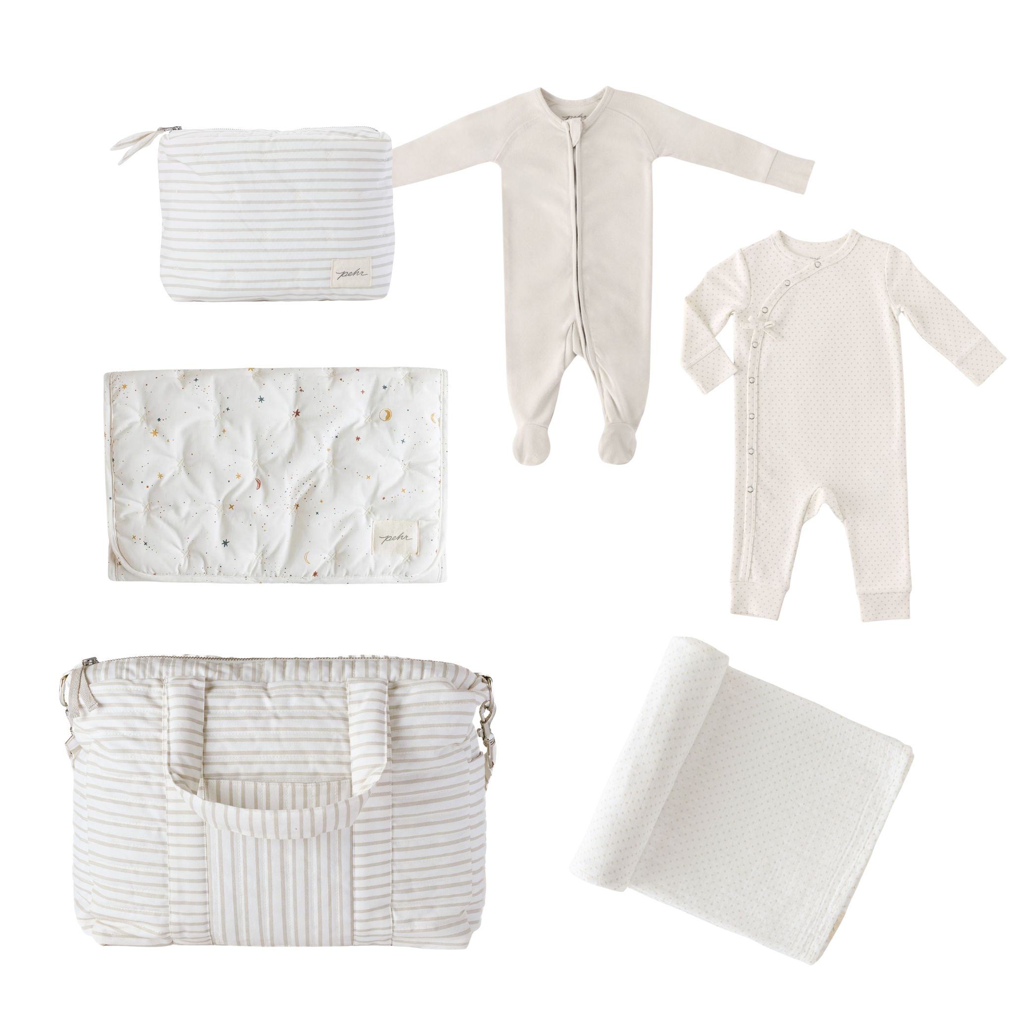 hospital bag bundle in for them neutrals pattern pehr 1