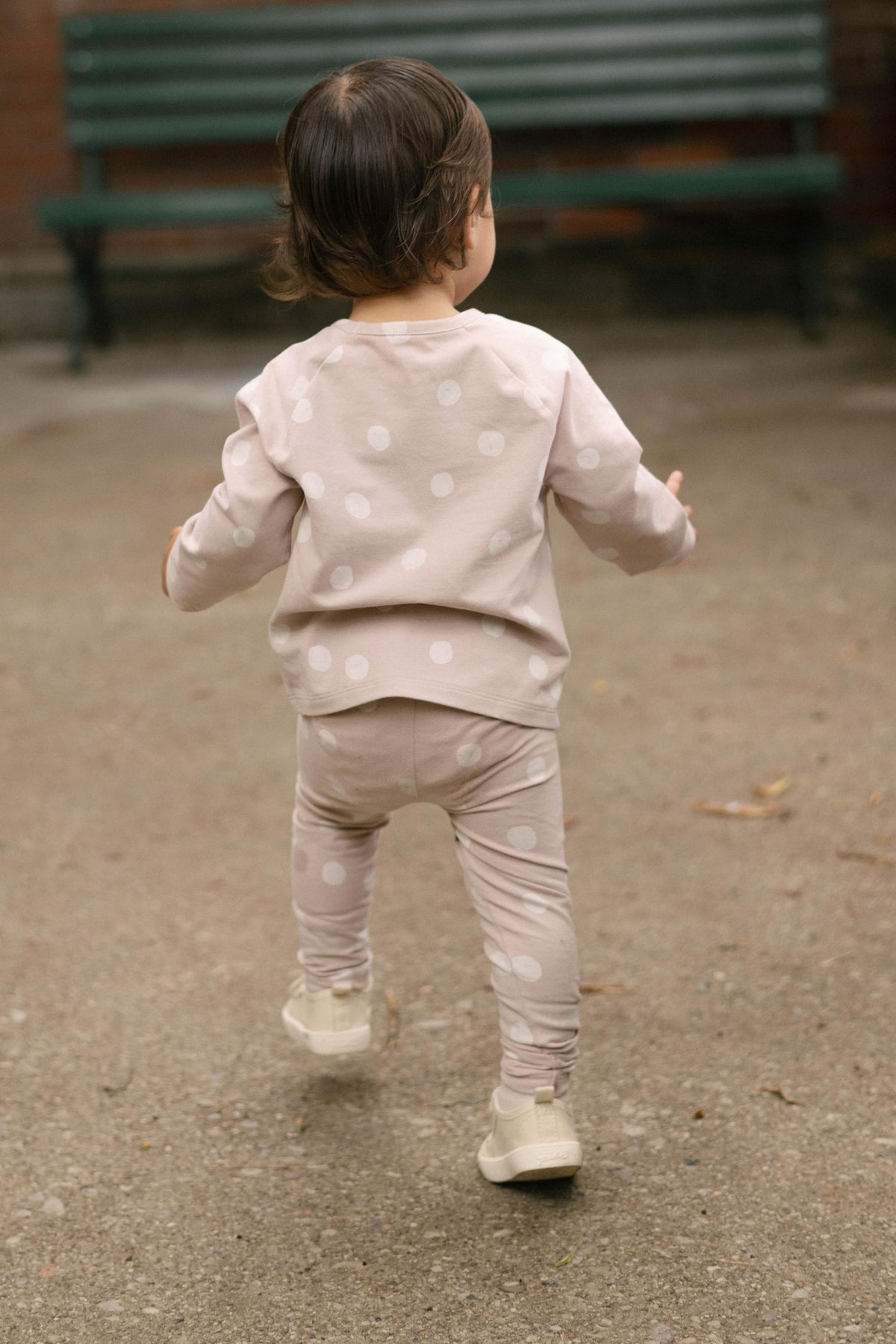 Essentials Toddler Girl Set - Pretty In Polka-Back