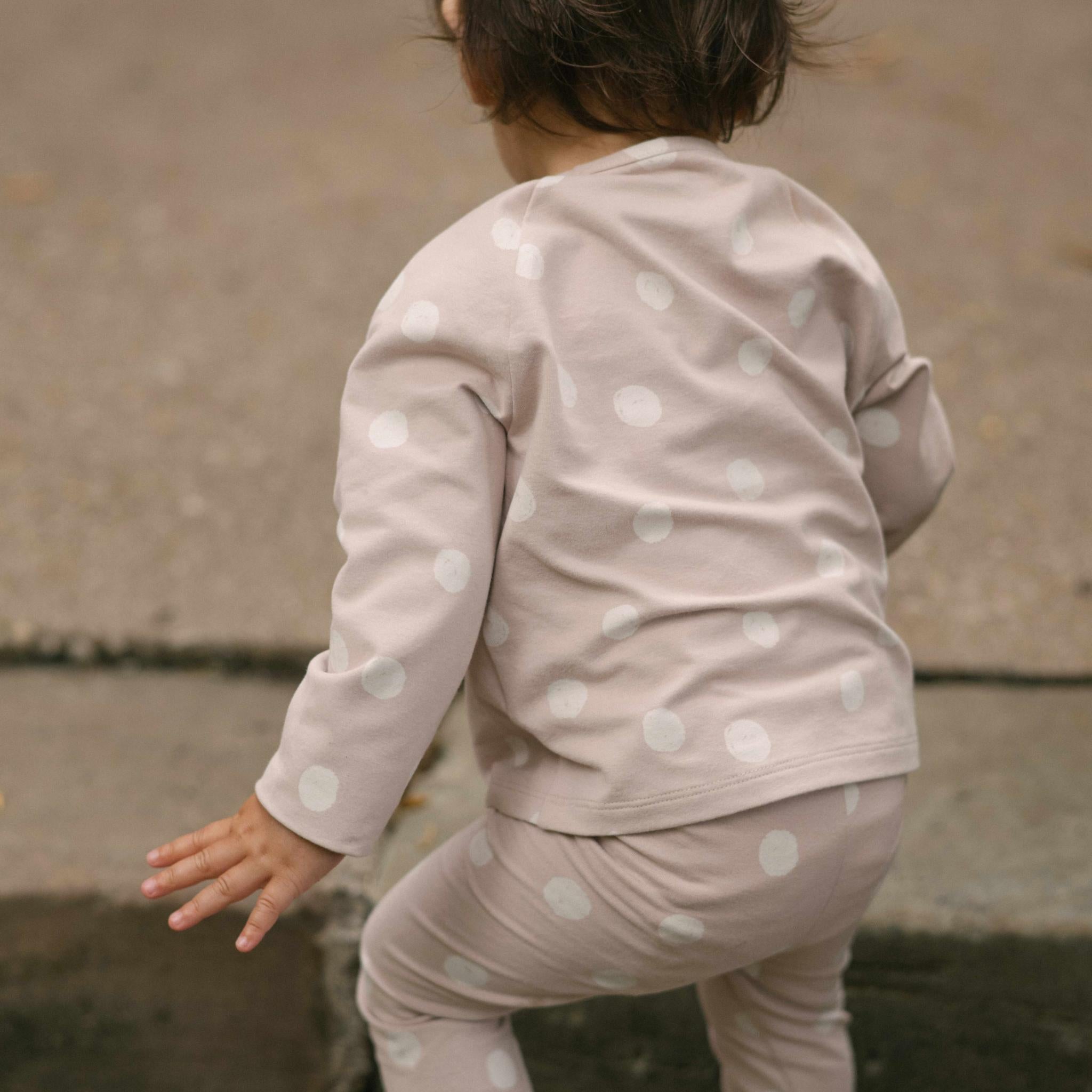 Essentials Toddler Girl Set - Pretty In Polka-Up Close Back