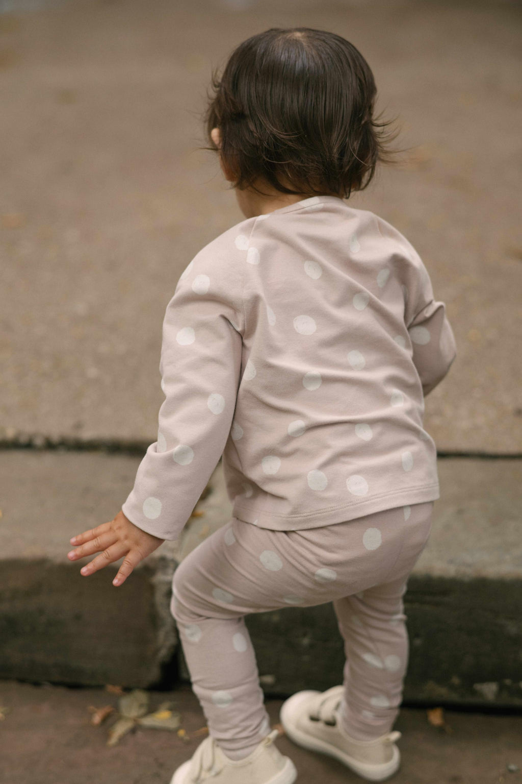 Essentials Toddler Girl Set - Pretty In Polka-Up Close Back
