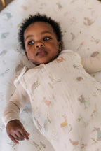 crib sheet forest fable