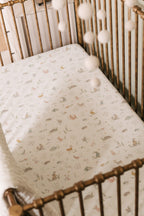 crib sheet forest fable