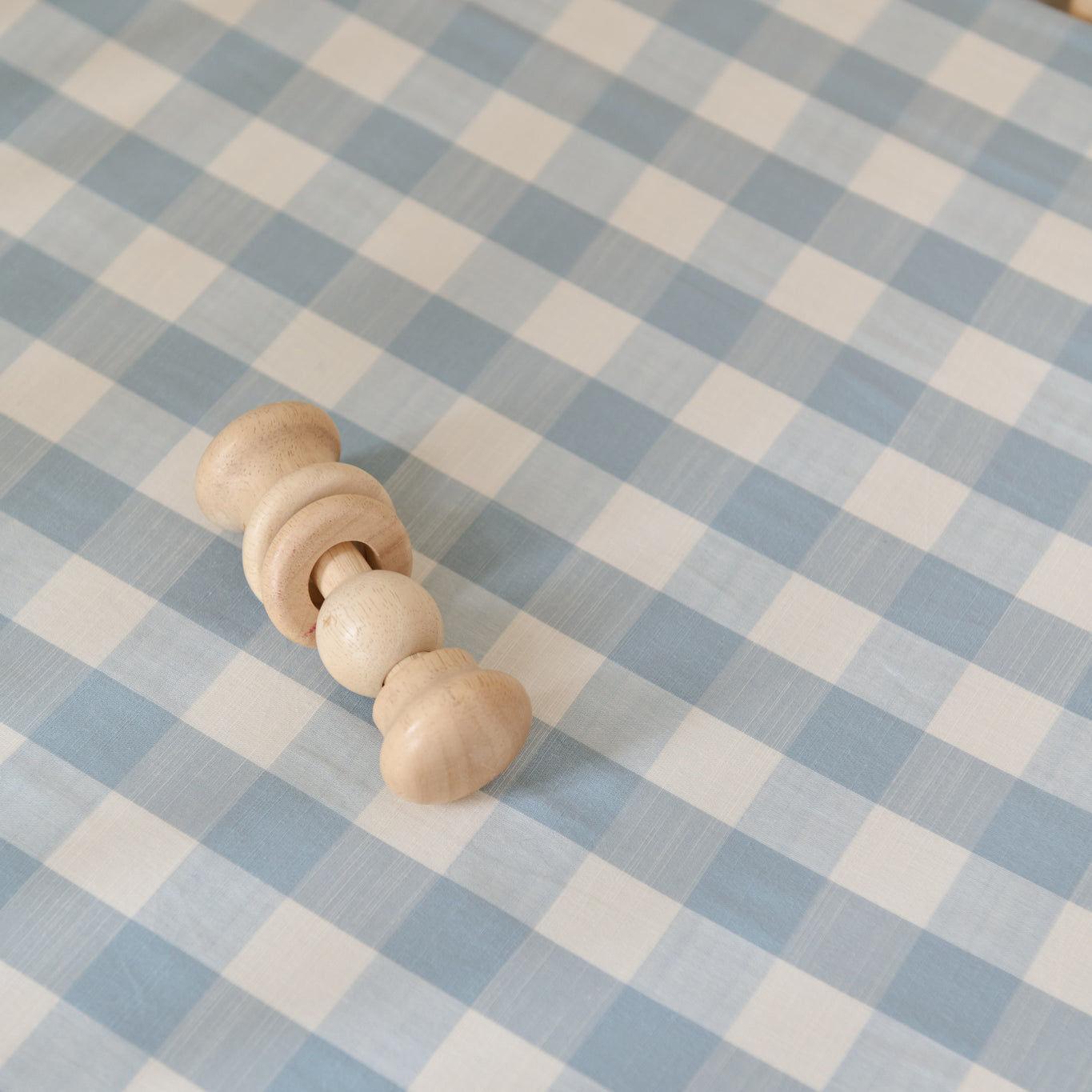 Pehr-Checkmate Crib Sheet- Checkmate Pond-2