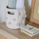 Pehr-Pin Dot Swaddle-Pin Dot Sea-4