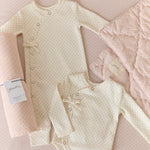 Pehr-Pin Dot Crib Sheet- Pin Dot Peony-5