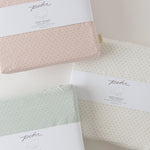 Pehr-Pin Dot Crib Sheet- Pin Dot Pebble-6