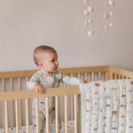 Quilted Chambray Blanket - Rush Hour