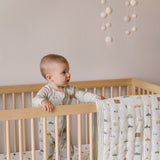 Quilted Chambray Blanket - Rush Hour