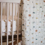 Quilted Chambray Blanket - Rush Hour