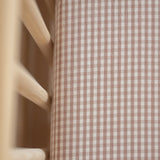 Gingham Crib Sheet