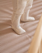 Pehr-Gingham Crib Sheet-Thistle-5