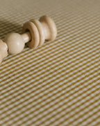 Pehr-Gingham Crib Sheet-Dijon-2