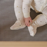 Gingham Crib Sheet