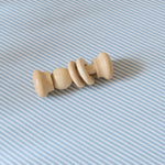 Pehr-Seersucker Crib Sheet-Marine Blue-2