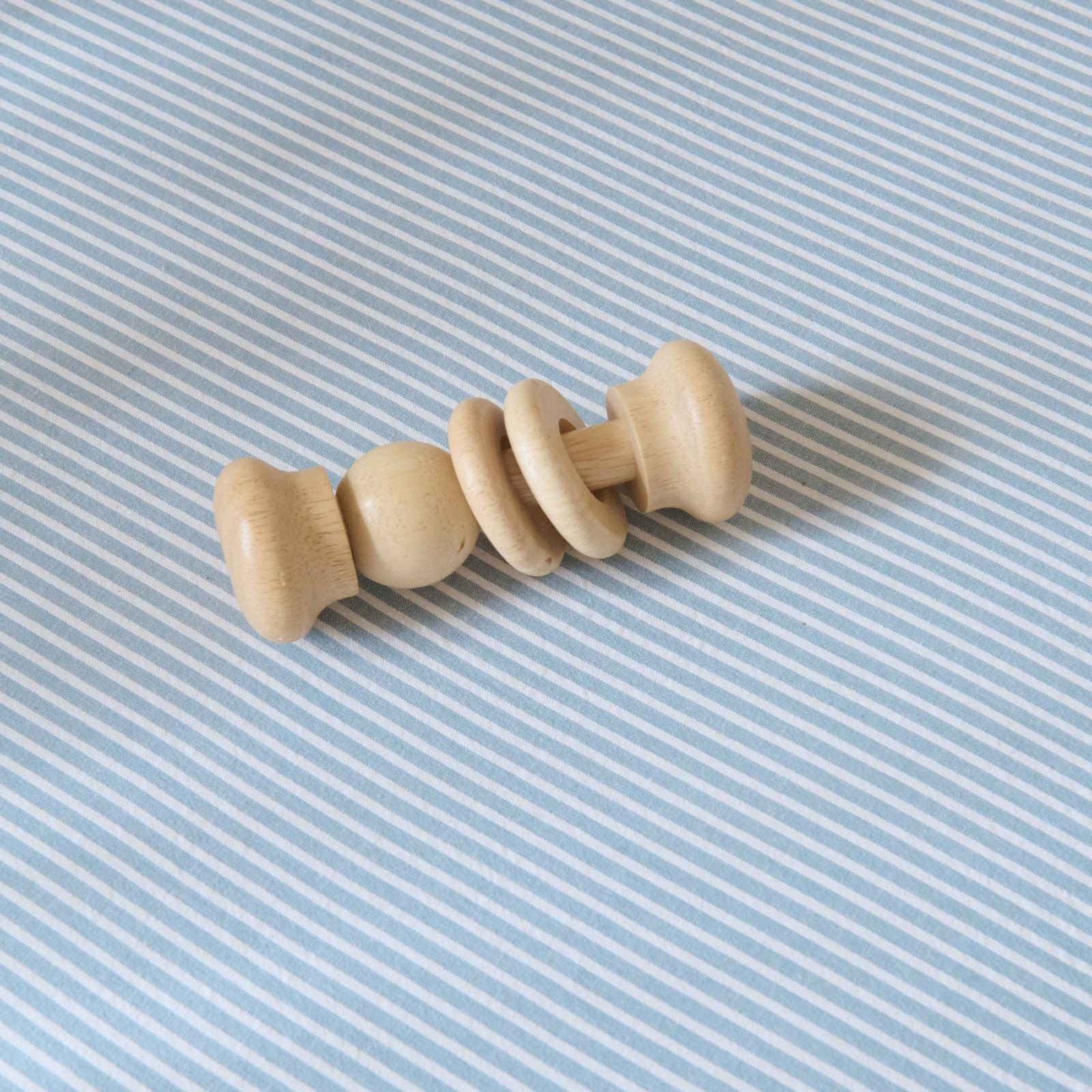 Pehr-Seersucker Crib Sheet-Marine Blue-2