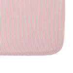 Pehr-Seersucker Crib Sheet-Anchor Red-1