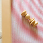 Pehr-Seersucker Crib Sheet-Anchor Red-4