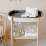 Pehr-Striped On the Go Portable Changing Pad-Stripes Away Rose Pink-4