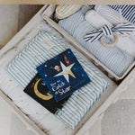 Pehr-Striped On the Go Portable Changing Pad-Stripes Away Deep Sea-3