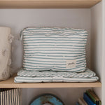 Pehr-Striped On the Go Portable Changing Pad-Stripes Away Deep Sea-6