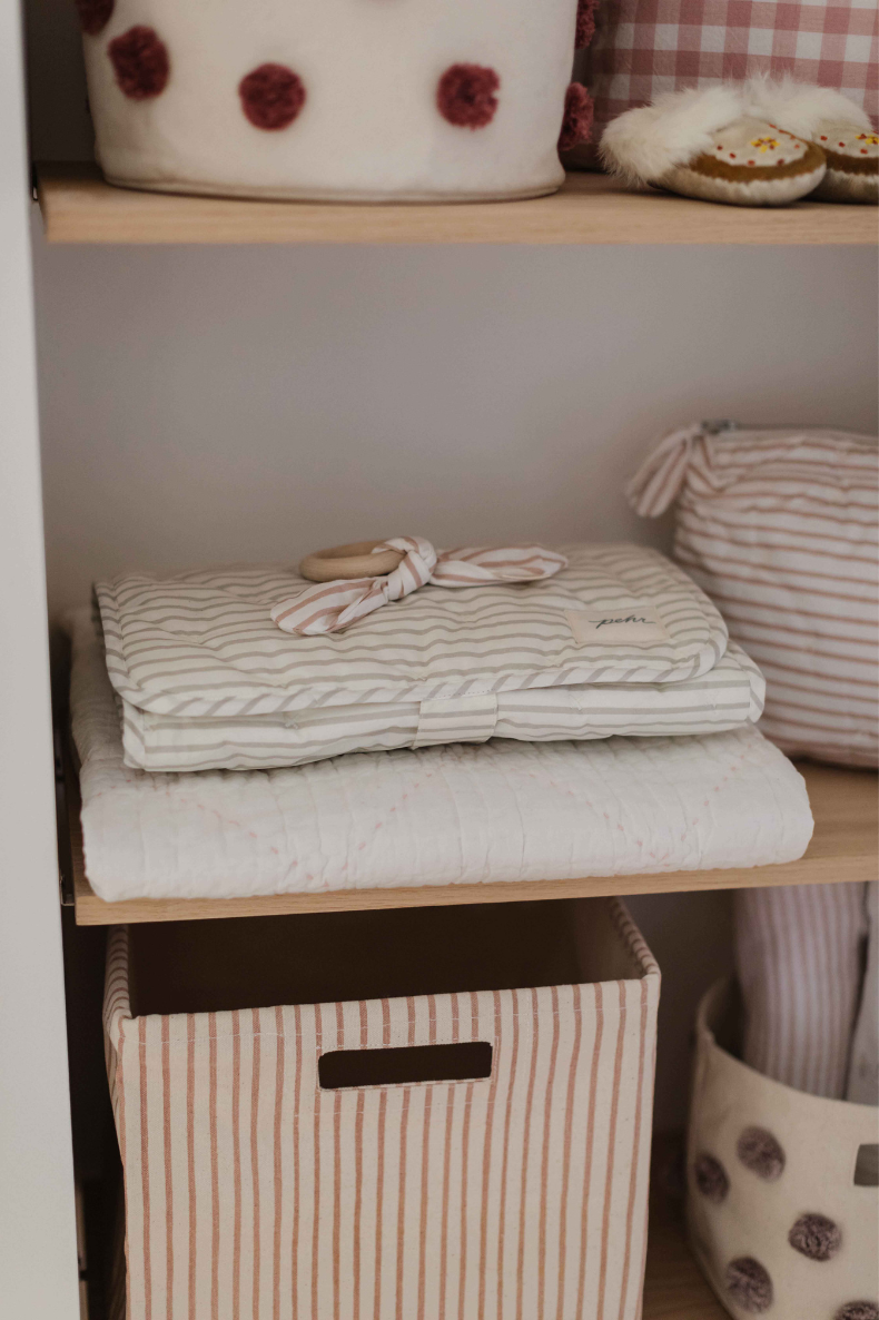 Pehr-Striped On the Go Portable Changing Pad-Stripes Away Pebble Grey-6