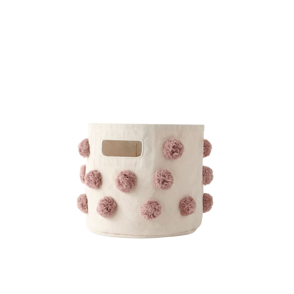 pom basket mini rose pink in pinks pattern