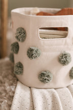 pom basket mini sage