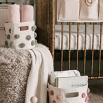 Pom Pom Basket Pint - Rose Pink