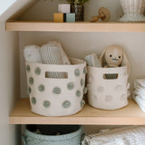 Pom Pom Basket Pint - Sage