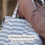 Pehr-Convertible Diaper Bag-Moss Stripe-10