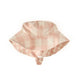 Reversible Bucket Hat Hat Pehr Checkmate Shell Pink 0 - 6 mos. 