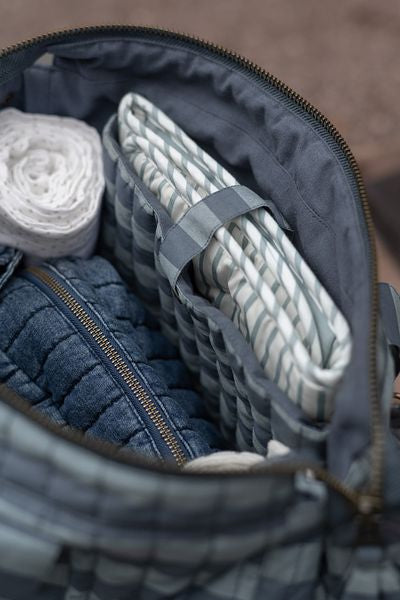 Pehr-Convertible Diaper Bag-Indigo Stripe-4