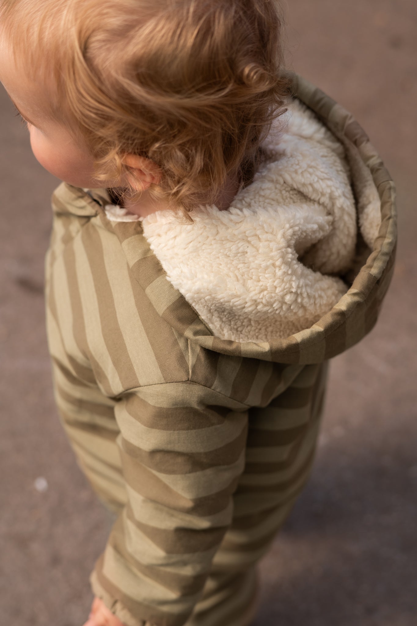 Pehr-Sherpa Lined Storm Splash Suit-Moss Stripe-4
