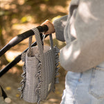 Pehr-Bucket Stroller Organizer Set-Gingham Indigo-7