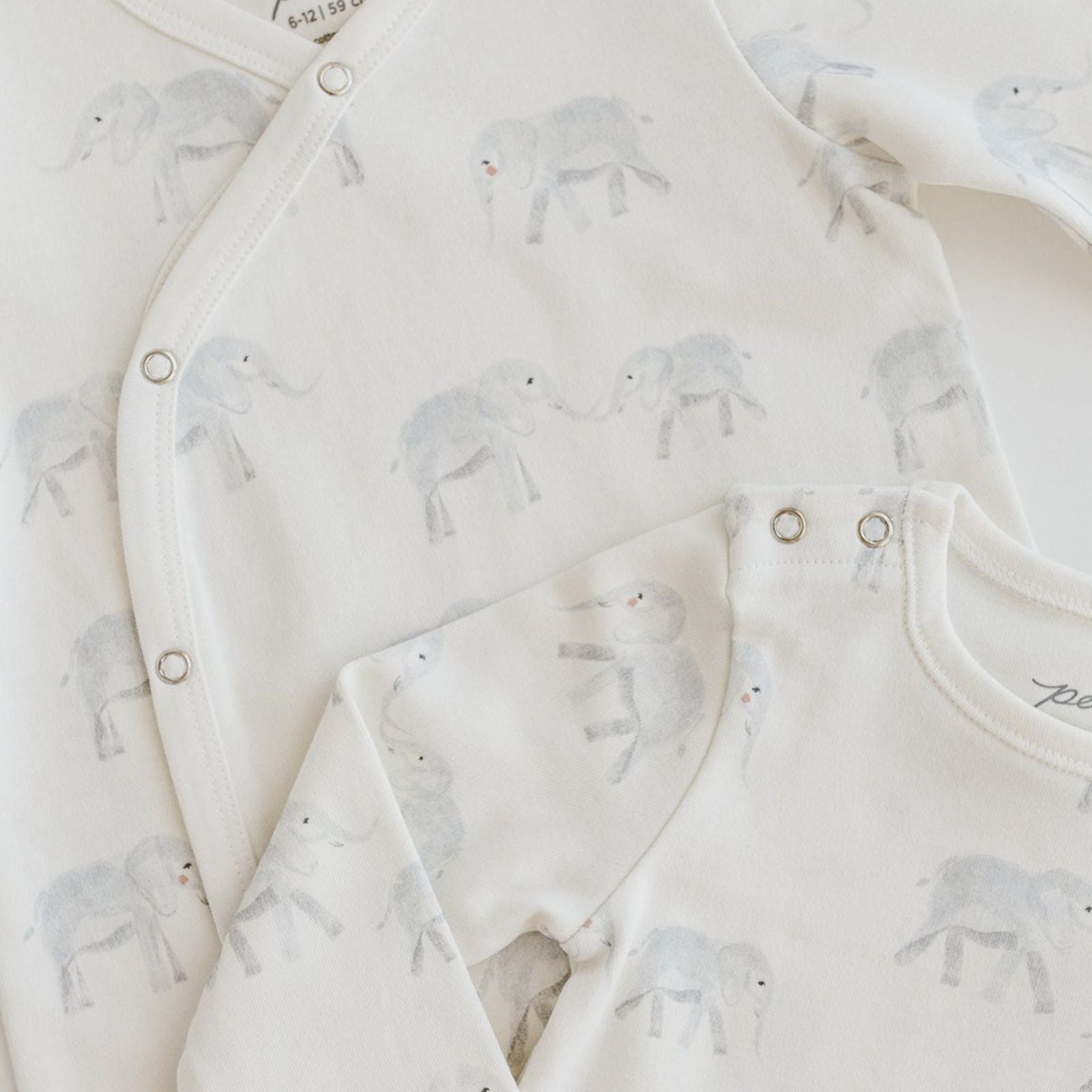 Pehr-Shoulder Snap One-Piece-Follow Me Elephant-2
