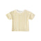 Pehr-Dropped Shoulder Short Sleeve T-Shirt-Stripes Away Marigold-1